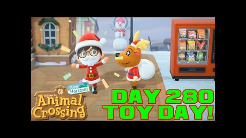 🎅🎄Animal Crossing: New Horizons Day 280 - Toy Day!🎄🎅 - Nintendo Switch Gameplay 😎Benjamillion