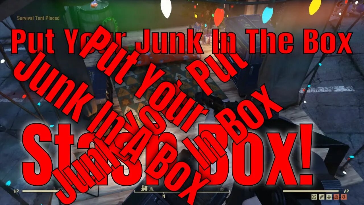 Put Your Junk In The Fallout 76 Stash Box And No One Gets Hurt