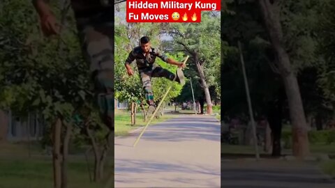 Hidden Military Kung Fu Moves 😳🔥🔥#shorts