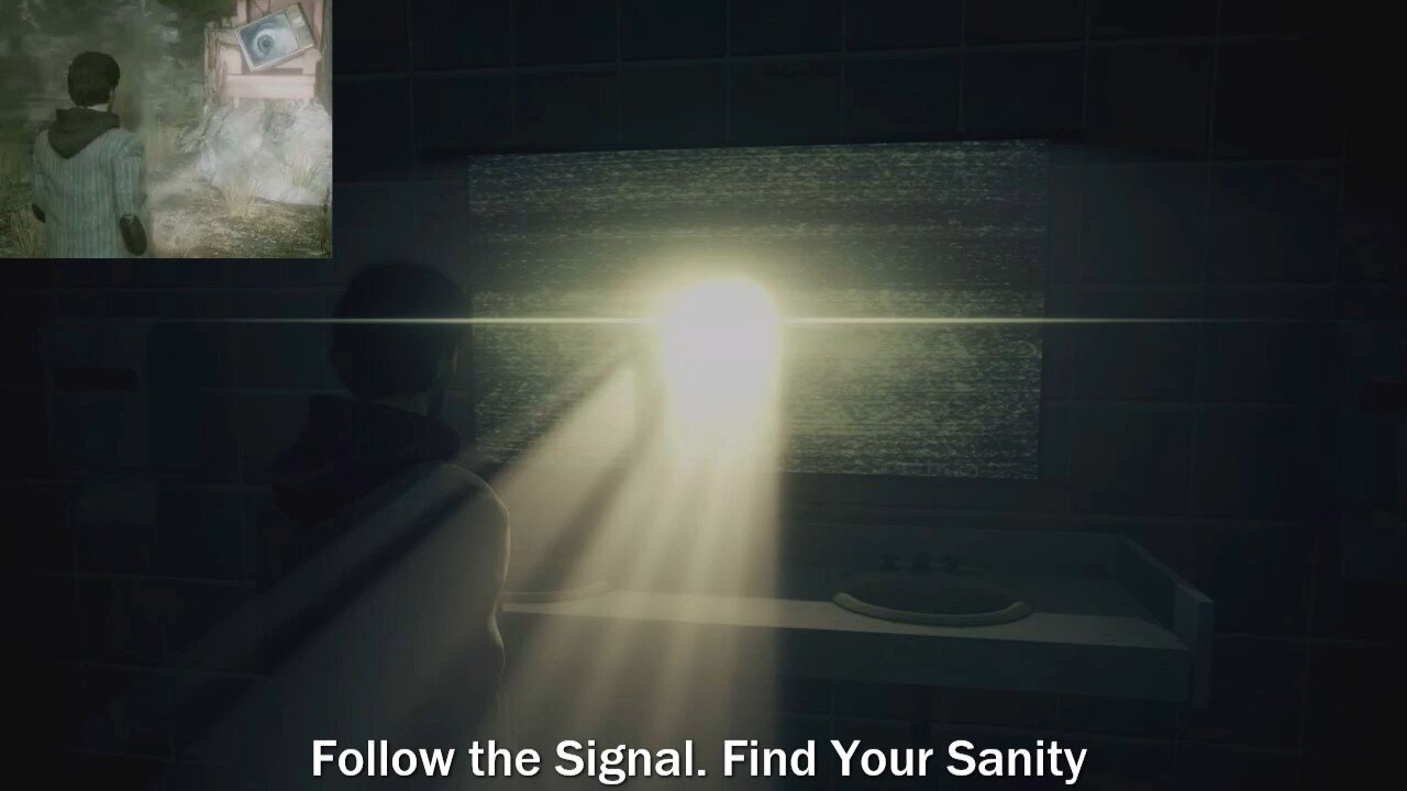 Alan Wake Remastered- PS5- The Signal DLC- Follow the Signal. Find Your Sanity