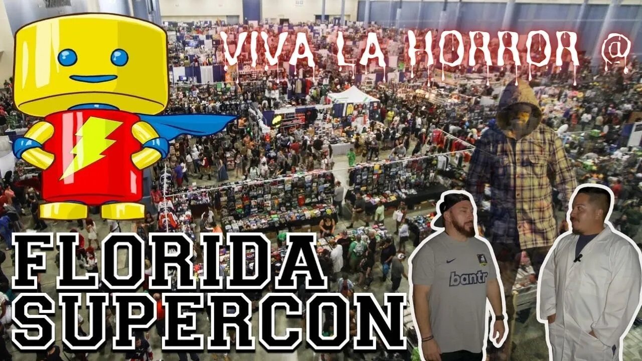 SUPERCON at MIAMI BEACH with VIVALAHORROR!