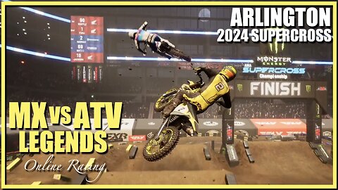 Arlington Supercross 2024 MX vs ATV Legends Online Racing