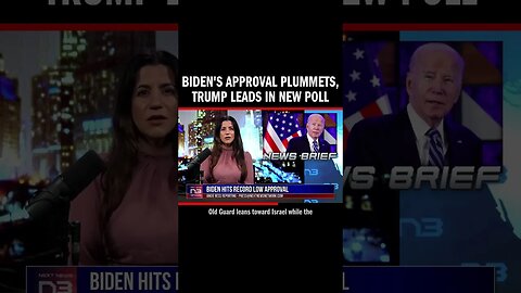 Biden's approval plunges to 58% disapproval