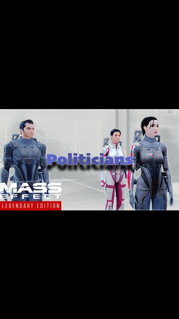 Politicians funny #shorts Mass Effect