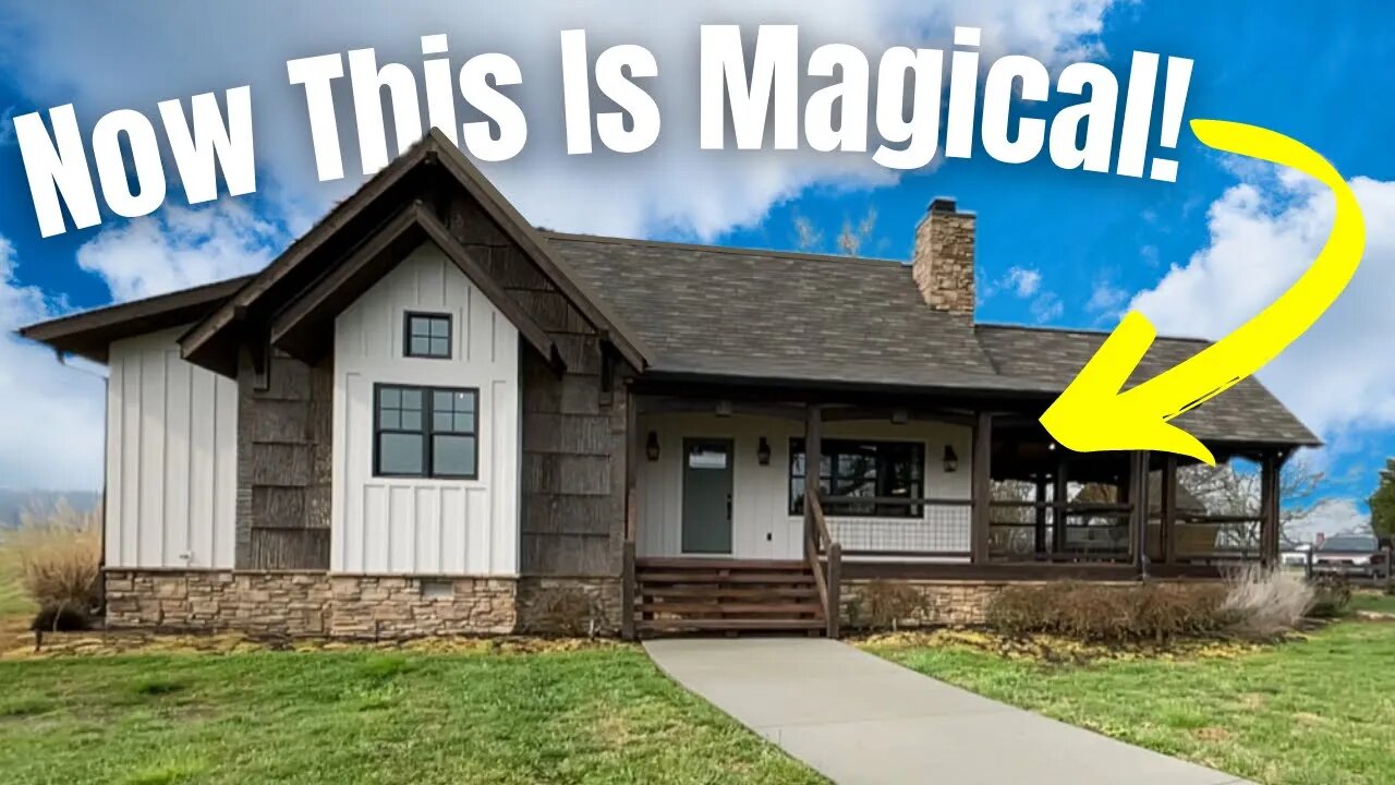 ONE OF A KIND Modern Farmhouse With A Fairytale Twist! | Natural Element Homes