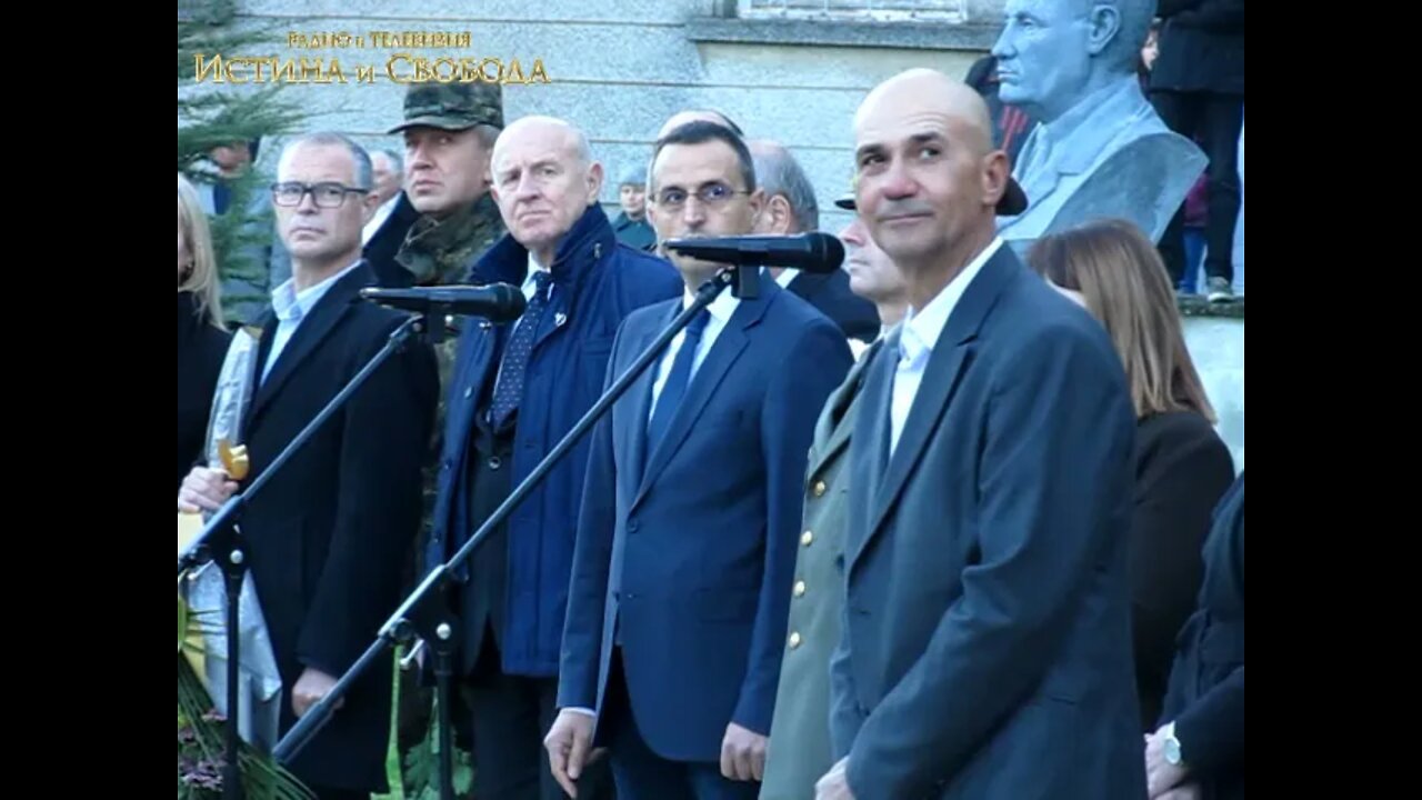 Откриване на войнишки паметник в село Спасово, Чирпанско.