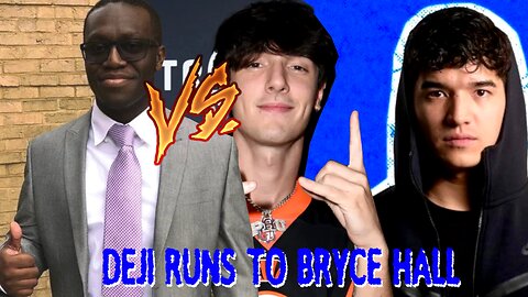 Deji RUNS from Alex Wassabi for Bryce Hall...