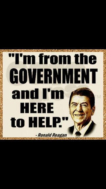 🇺🇸"RONALD REAGAN 'I'M FROM THE GOVERNMENT & I'M HERE TO HELP' MOVIE TRAILER"🇺🇸