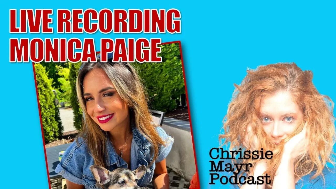 Chrissie Mayr Podcast with Monica Paige from OAN! Becoming an Anchor/Reporter, Trump, Biden, Ukraine