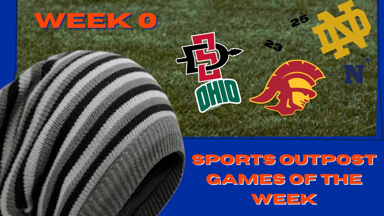 QuickReview | Irish Sink Navy in Ireland | USC Overpower SJSU | Aztecs Squeeze By Ohio - CFB Week 0