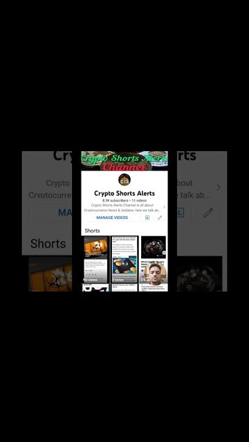 Crypto Shorts Alerts Channel Introduction #cryptoshortsalerts #education #Crypto #bitcoin #ethereum