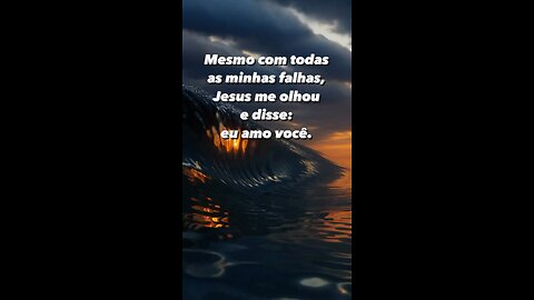 Jesus te ama entenda !!!