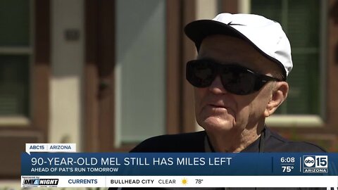 At 90 years old, Valley man has some miles left for Pat's Run