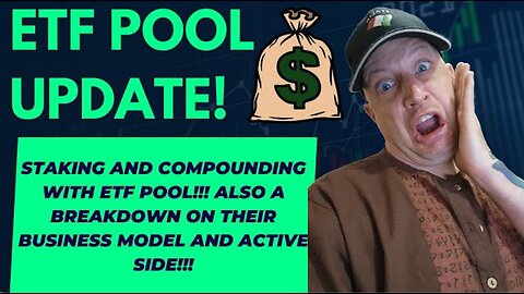 ETF POOL UPDATE! This platform is ROCKIN and my CRYPTO is ROLLIN. Staking and compounding!!!