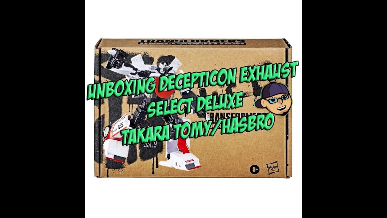 Transformers Decepticon Exhaust Select Deluxe Takara Tomy Hasbro Unboxing