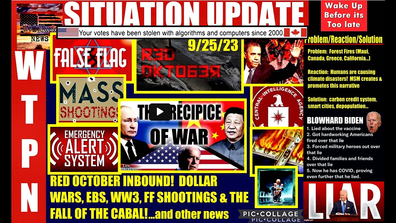 SITUATION UPDATE 9/26/23 (Related links in description)