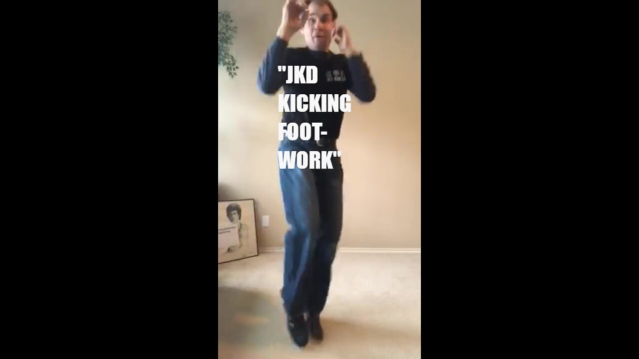 JKD KICKING FOOT WORK BY JKD SIFU MIKE GOLDBERG