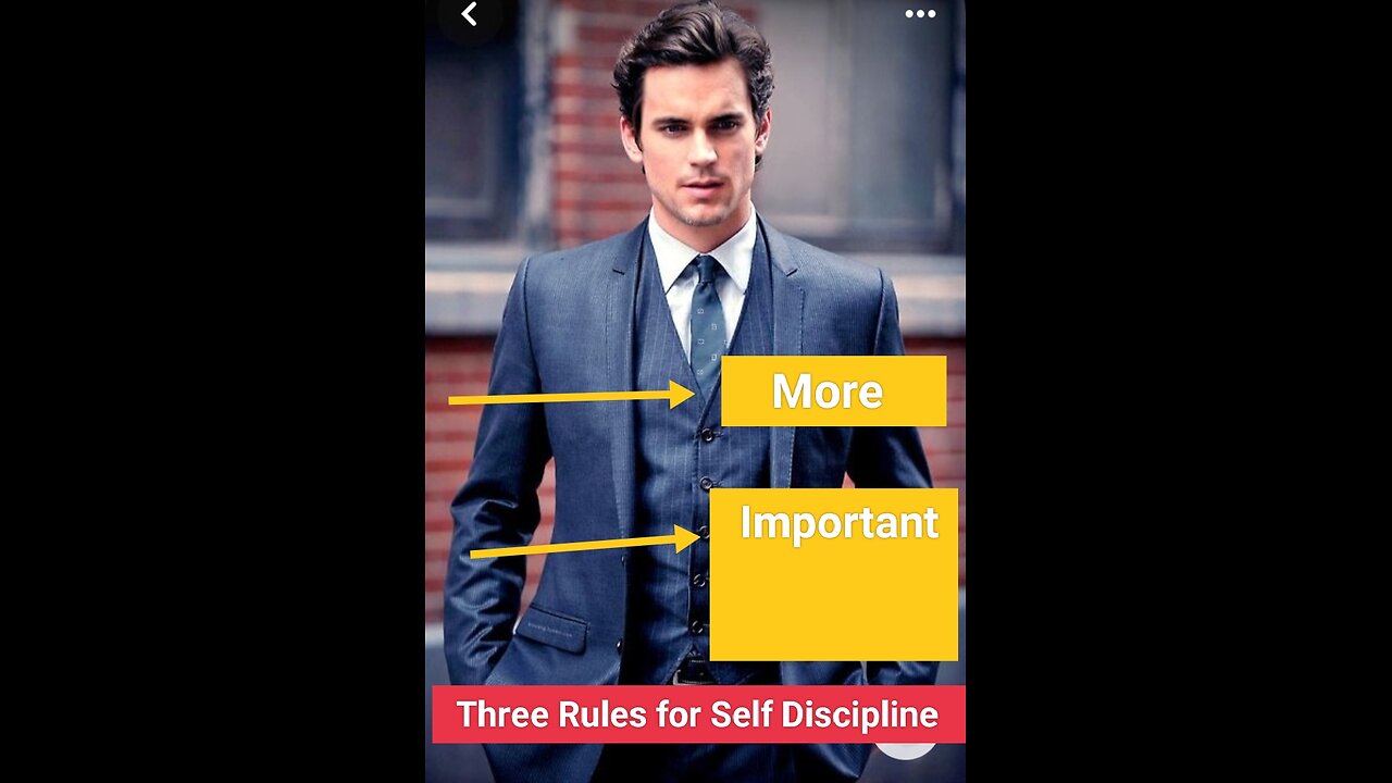 Important Rules for Self Discipline