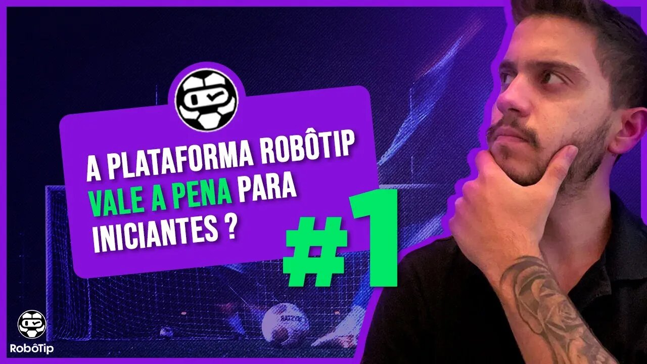 APOSTAS ESPORTIVAS | A PLATAFORMA ROBÔTIP É PARA INICIANTES? (perguntas e respostas #1)