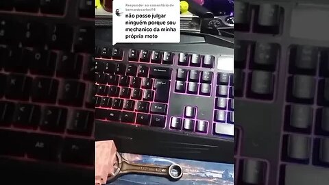 "Não posso julgar ninguém, sou meXânico da minha moto" - Disse inscrito do canal - SERÁ ?