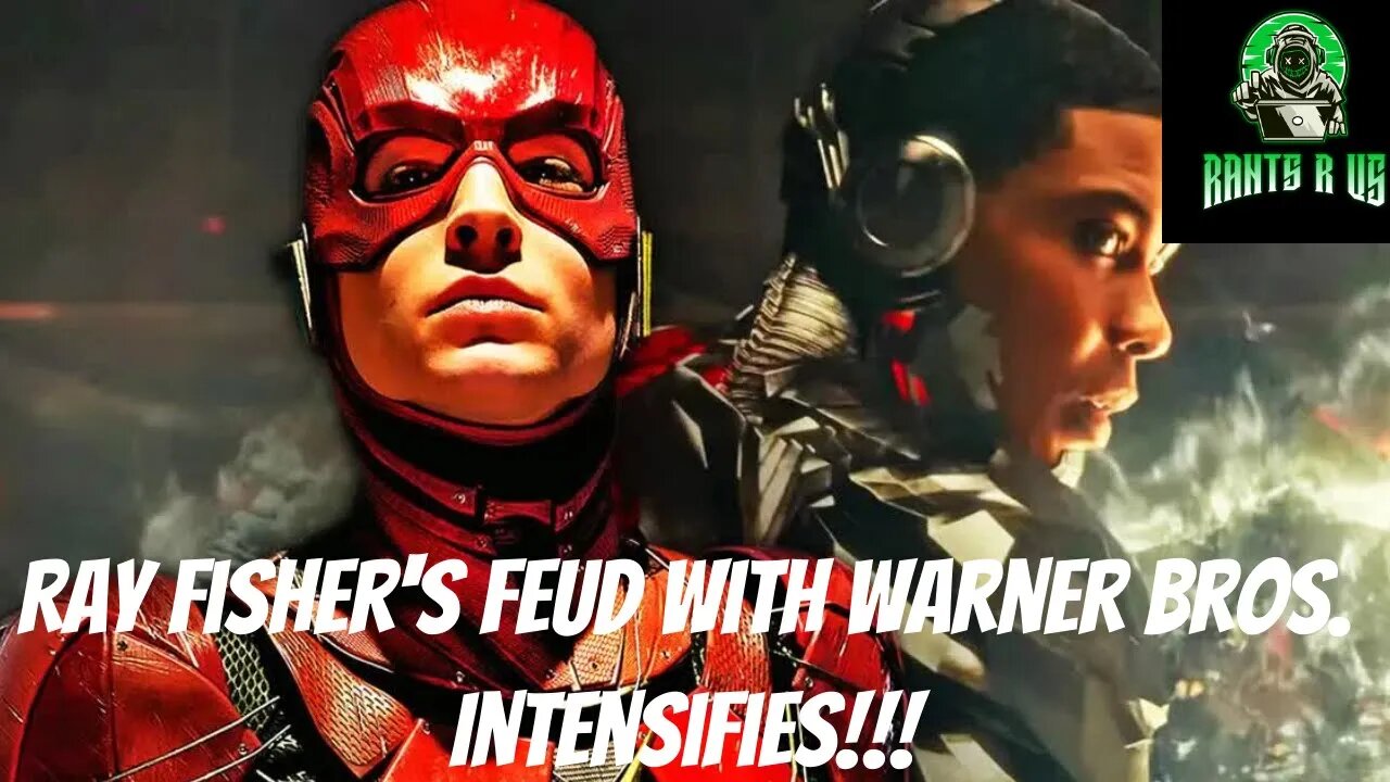 Ray Fisher's Feud With Warner Bros. Intensifies!!!