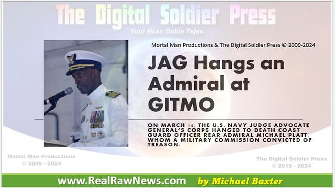 JAG HANGS AN ADMIRAL AT GITMO