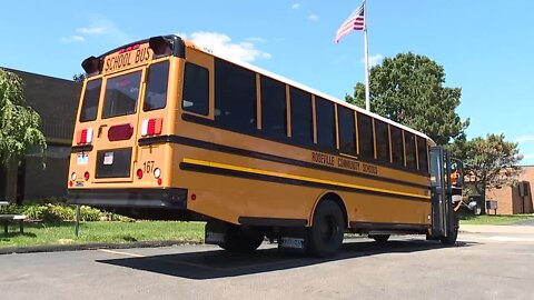 A look at the electric buses on a roll for Roseville Community Schools thanks to DTE grant program