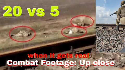 5 Russian Special Forces vs 20 Ukraine 63rd Brigade, Drone Footage allegedly-Battle Kherson. спецназ