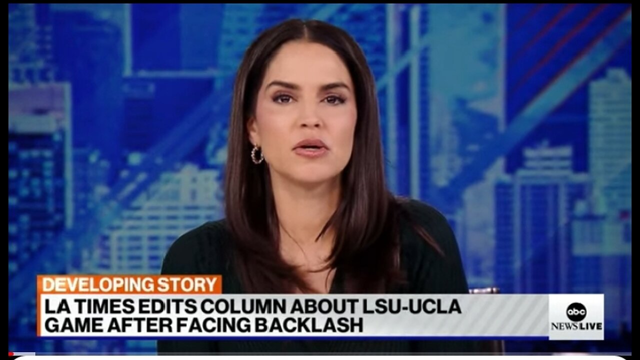 LA Time faces backlash for oe-ed on LSU women's basketball team ahead of game with UCLA.