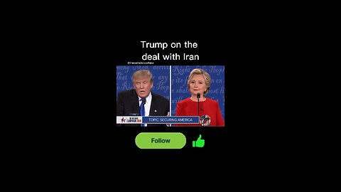 Trump on the deal with Iran