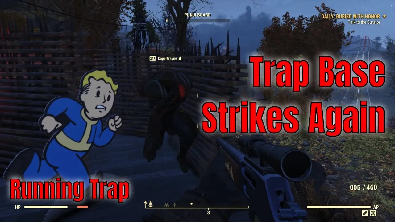 My Fallout 76 Trap Base Strikes Again And So Do I