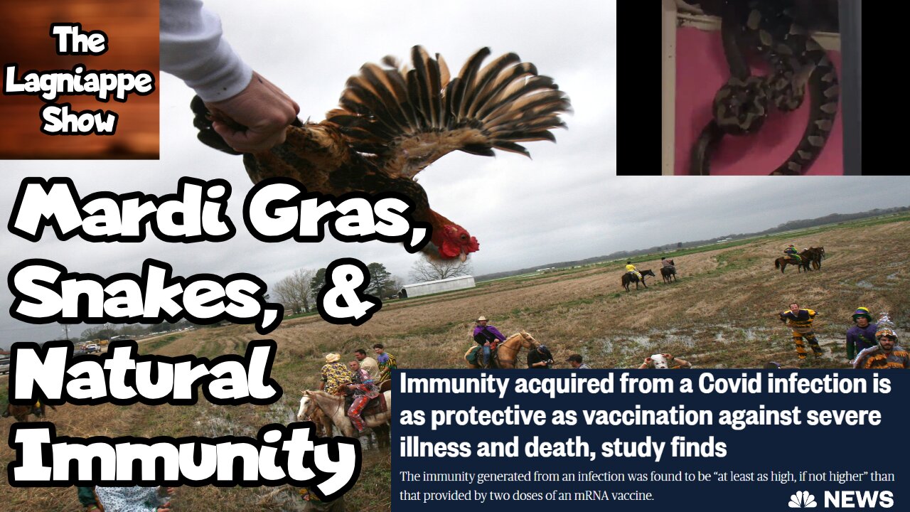 Mardi Gras, Snakes, & Natural Immunity