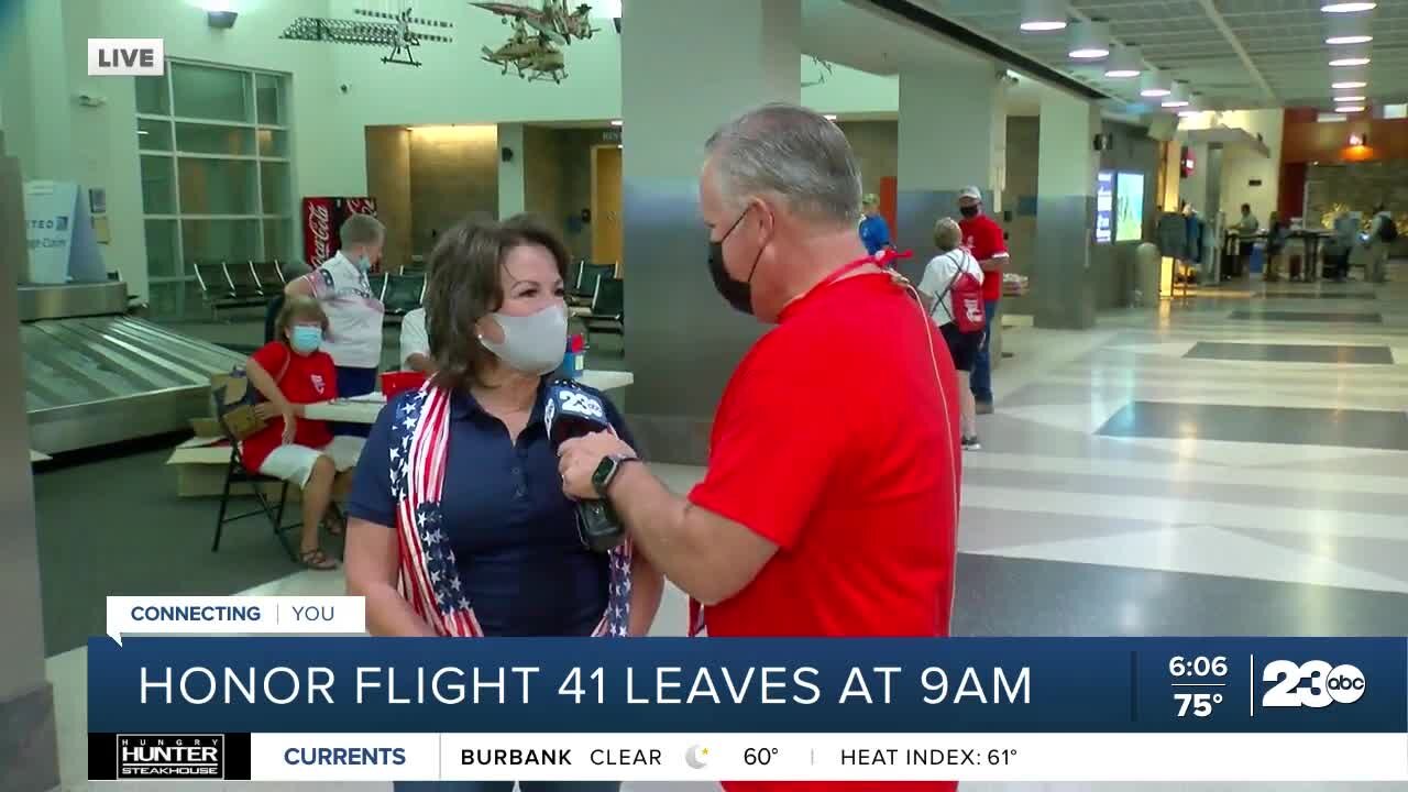 Honor Flight leaves Bakersfield for nation's Capitol