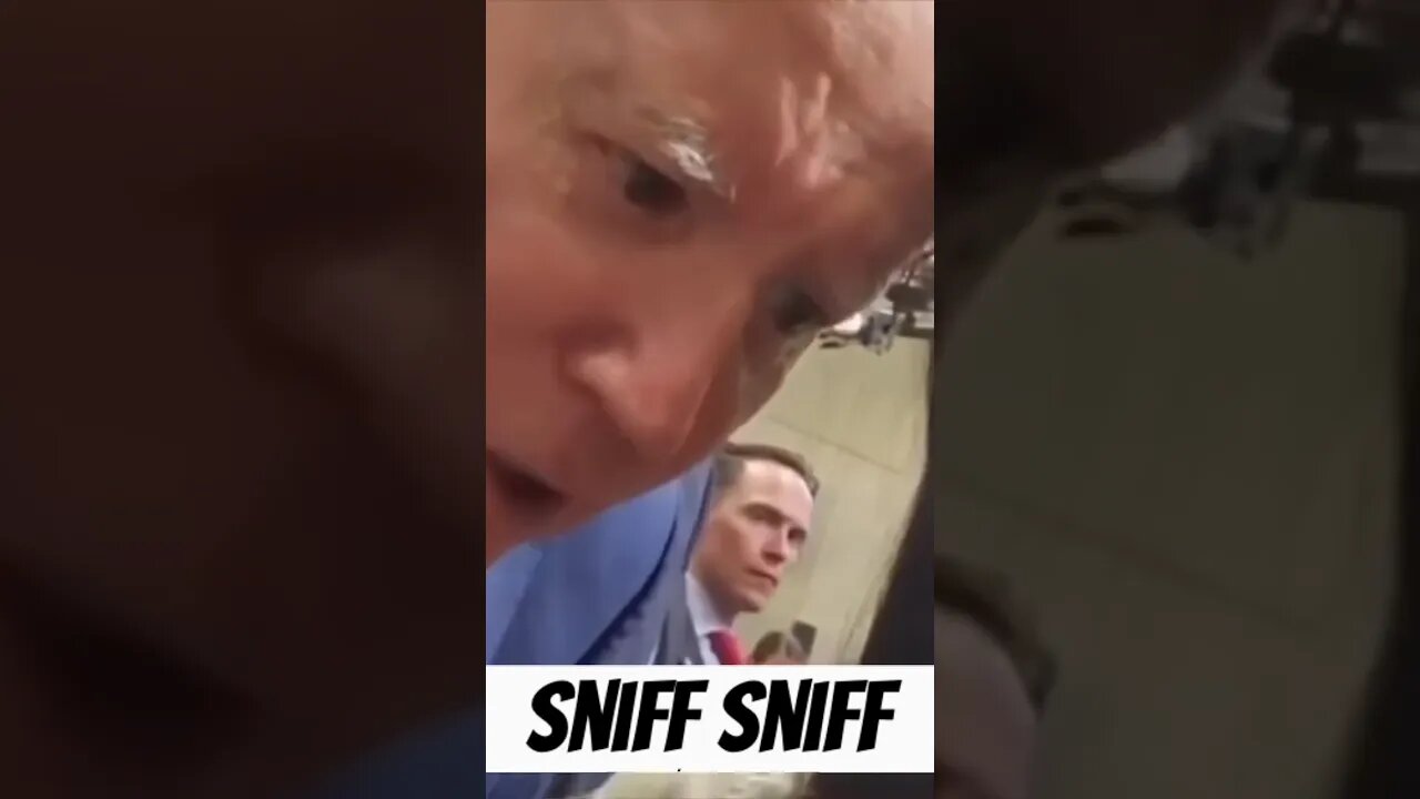 Joe Sniff Kids? #joebiden #shorts