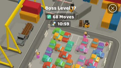 Parking Jam 3D-Boss level 17