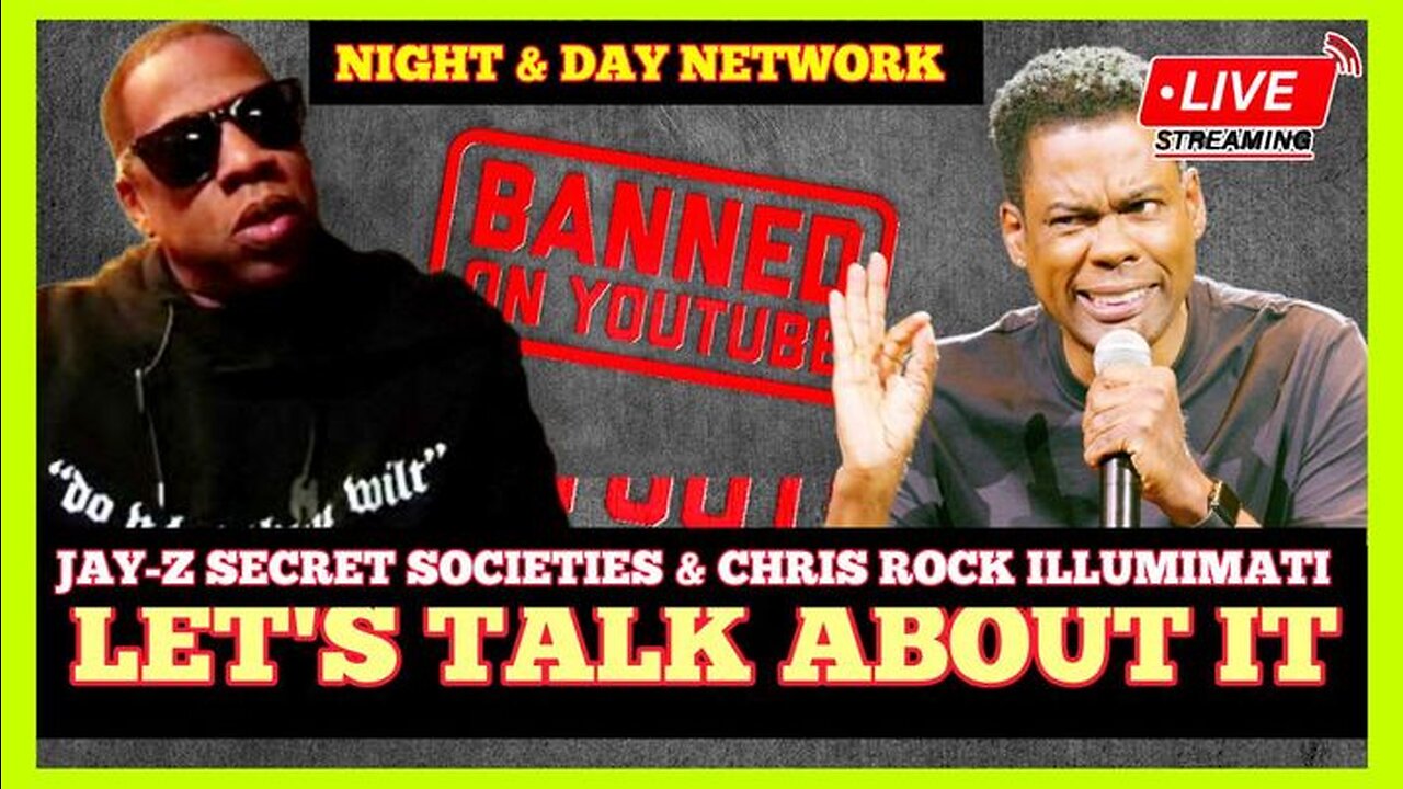 Youtube BANNED Us Again| Chris Rock Admits Illuminati Exist| Jay-Z Lost SECRET SOCIETY Interview