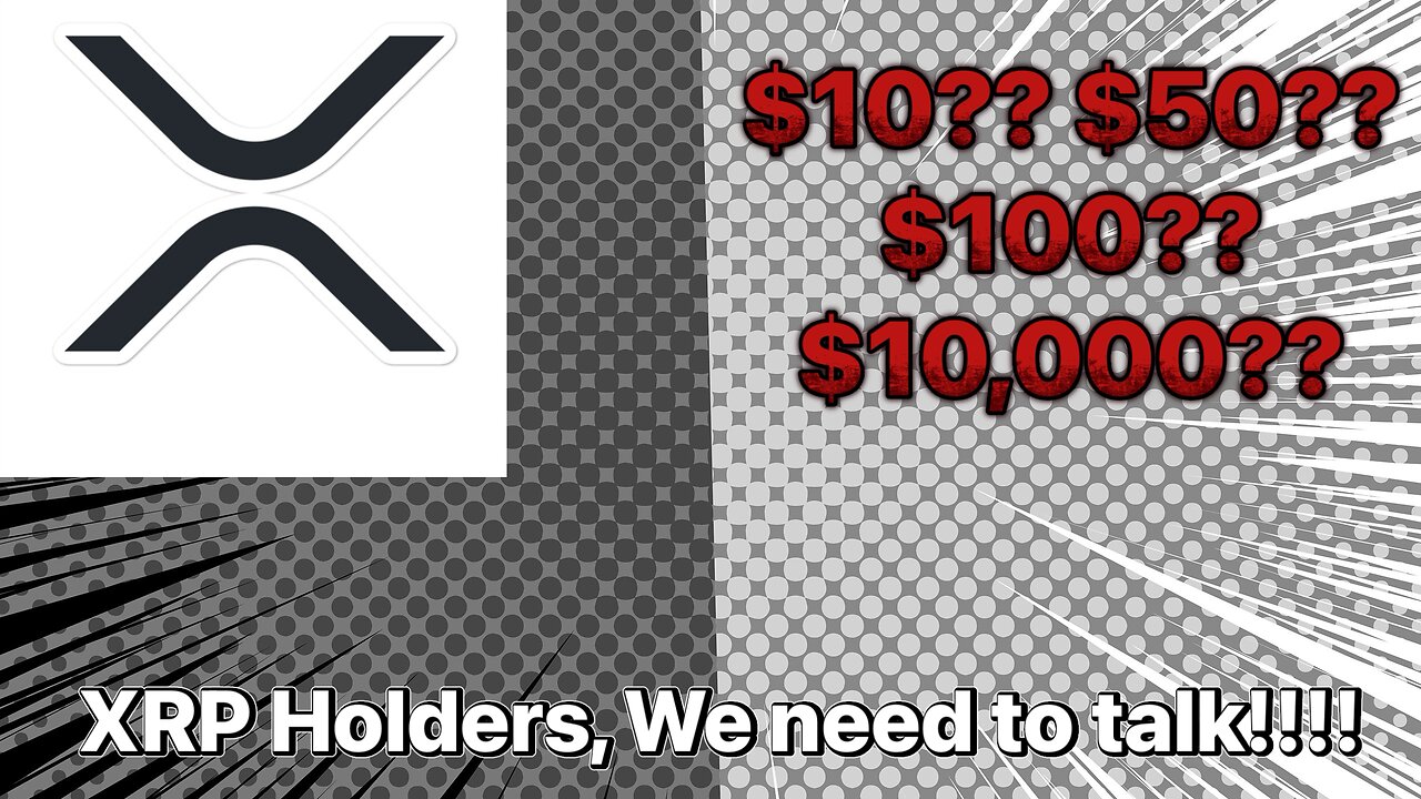 #XRP Holders, We need to talk!!!