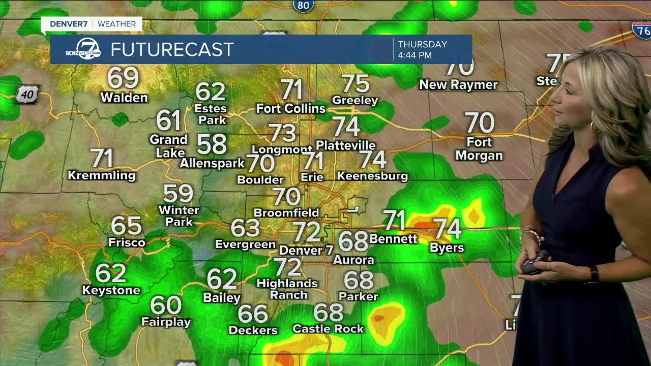 Flooding rain possible across Colorado