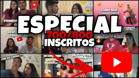 ESPECIAL 700/800 INSCRITOS *respondendo perguntas de vocês!*