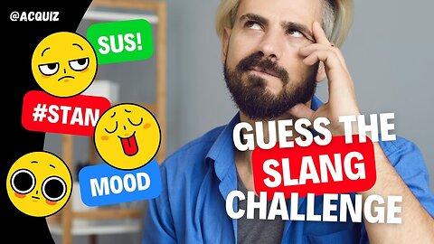 GUESS THE SLANG BY EMOJI'S | GUESS THE SLANG BY EMOJI'S #guessingchallenge #slang #slangwords #emoji