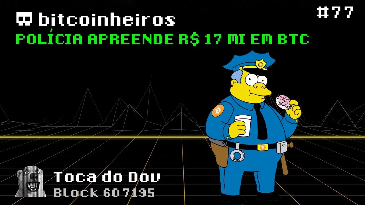 Polícia apreende R$ 17 mi em Bitcoin de “Pirata” de vídeos