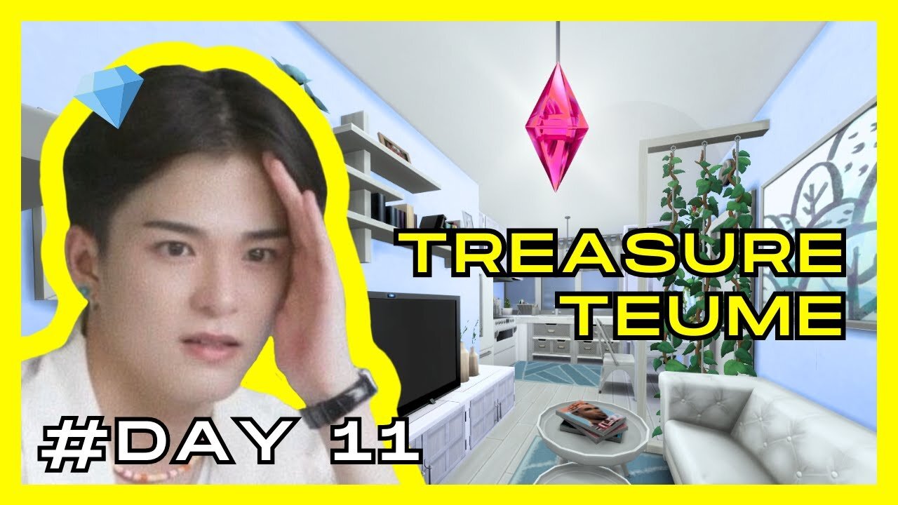 💎 TREASURE INSPIRED APARTMENT IN THE SIMS 4 | SIMSOPATH x K-POP