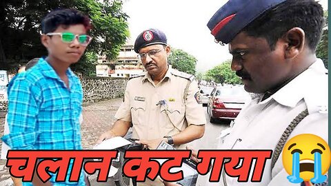 चलान कट गया 😭 MCB रोड में||paisa nhi hai ||अब क्या करूं 🤔#pushprajvlog #mcb