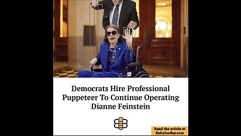 Sen Dianne Feinstein’s Future Uncertain, Dem DYNASTY Exposed? 8-14-23 The Hill