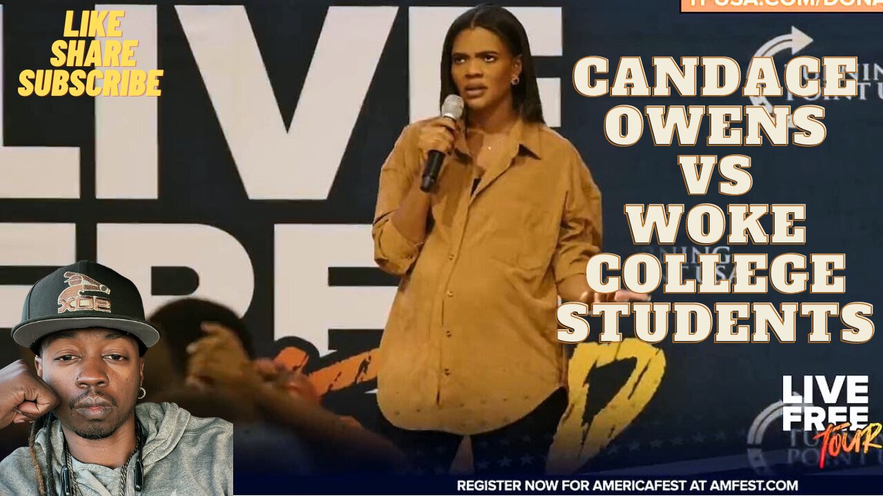 Candace Owens speaks to woke college students😎🤔 (Interesting)