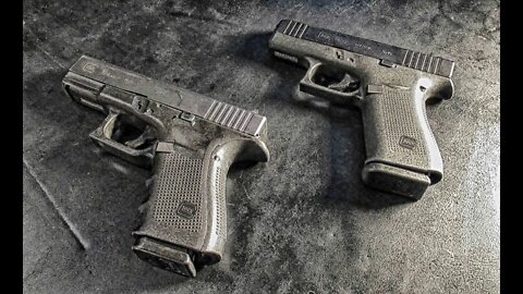 Glock 19 vs Glock 43x Size difference