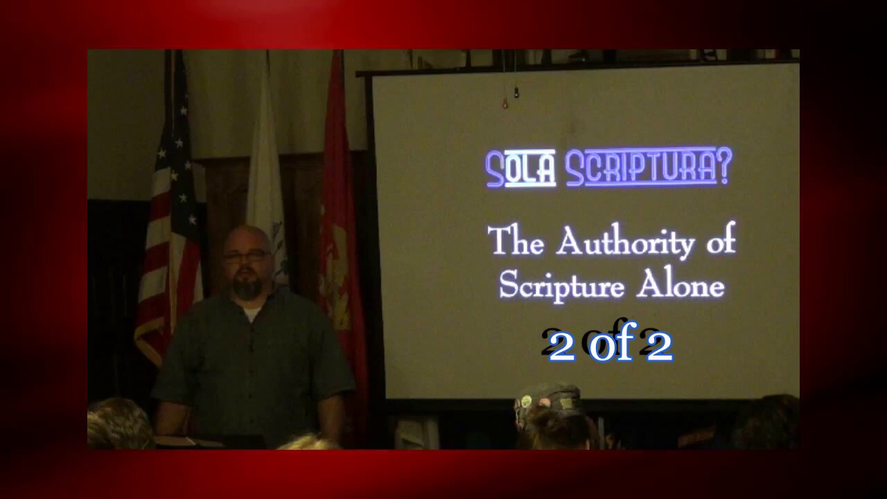 Sola Scriptura (The Local Church Series) 2 of 2