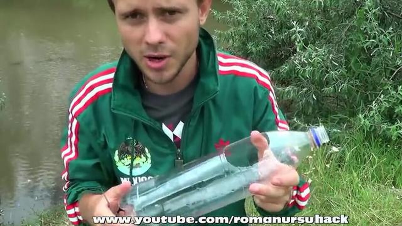 PREPPING - How to make a FISH TRAP from a PLASTIC BOTTLE in a couple of minutes