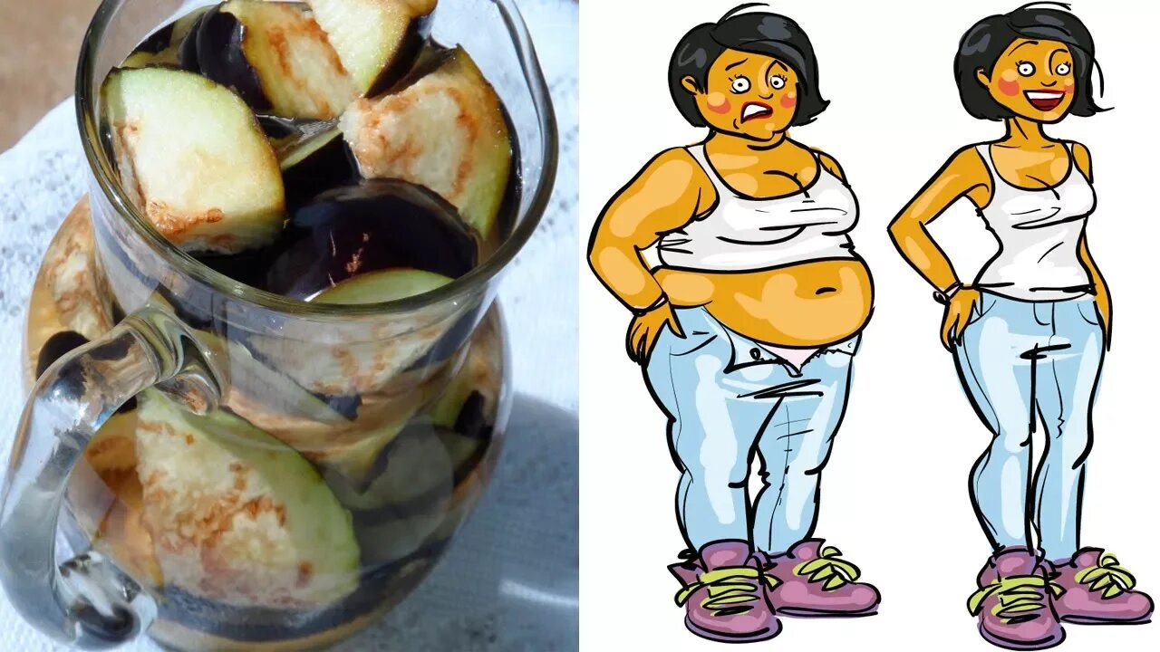 How to Lose Belly Fat with Eggplant Water