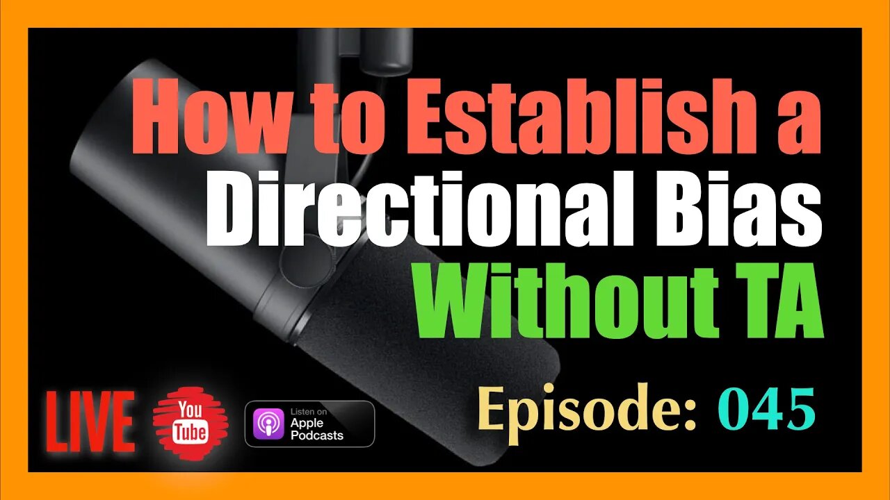 How to Develop a Directional Bias Without Technical Analysis